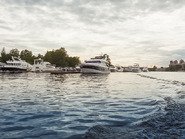 Нева с катерами