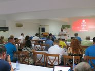 Деловая часть футбольного фестиваля на Кипре