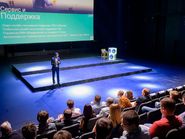 Выступление спикера на «Пятом элементе» в Санкт-Петербурге