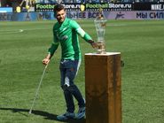 Травмированный футболист