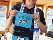 Автограф на флаге Зенита